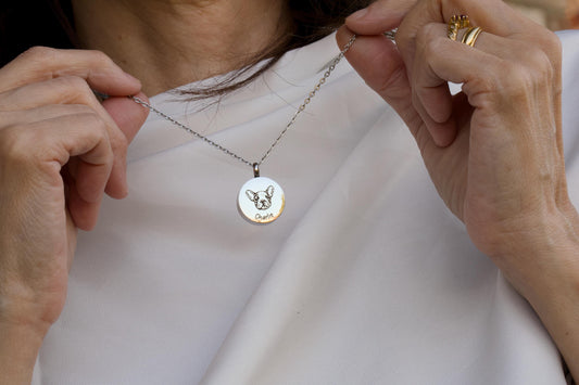 Custom urn for ashes keepsake, Ash Memorial Jewelry, Small Urn necklace for human ashes, grief necklace, dog - Torianic Jewelry