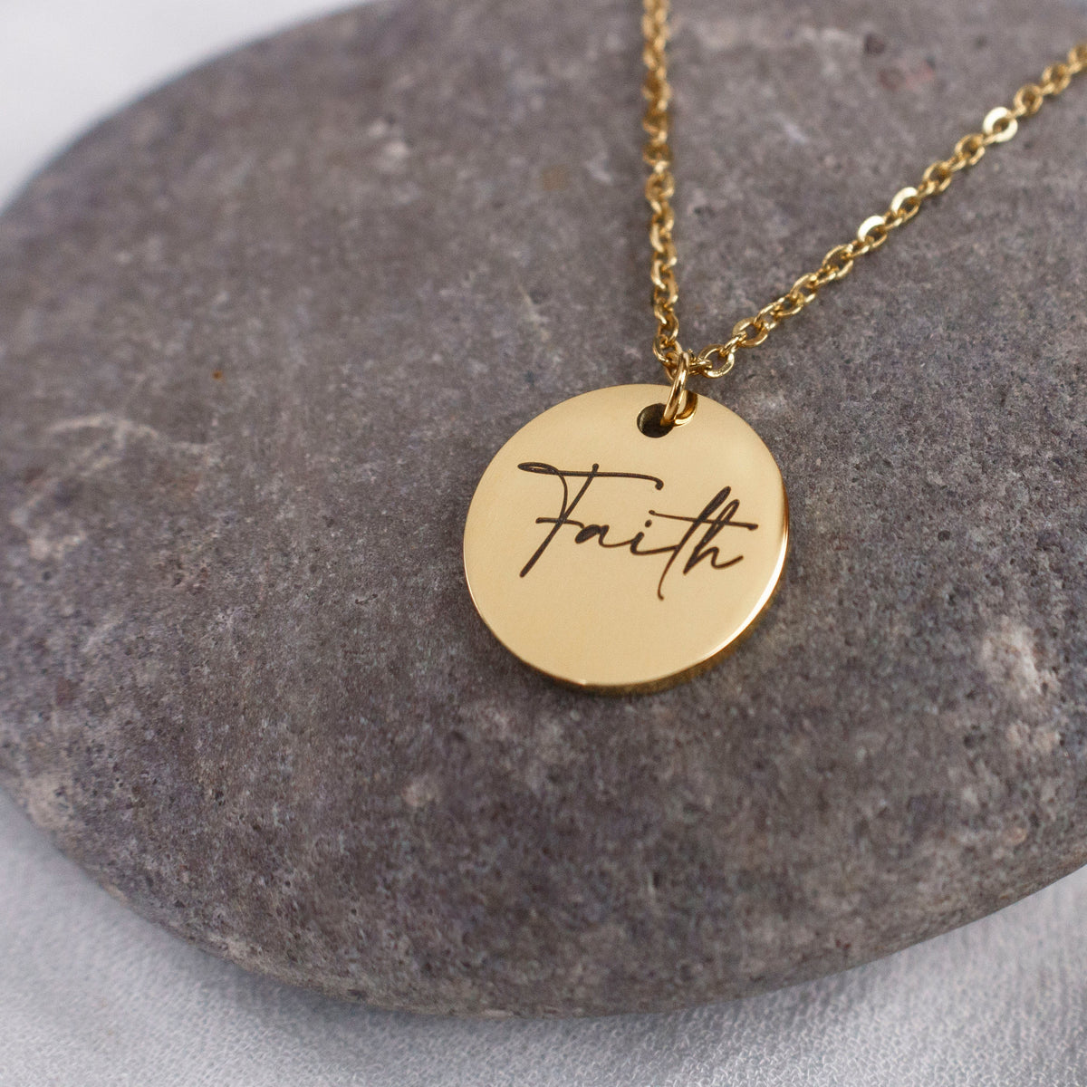 Personalized Bible Verse Necklace: Engraved Faith Jewelry - Torianic Jewelry
