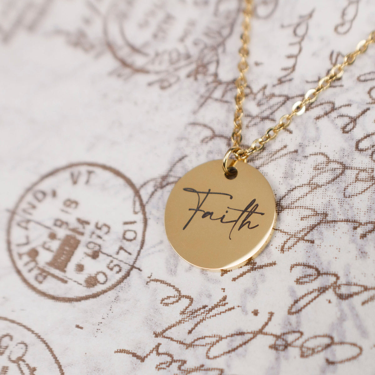 Personalized Bible Verse Necklace: Engraved Faith Jewelry - Torianic Jewelry