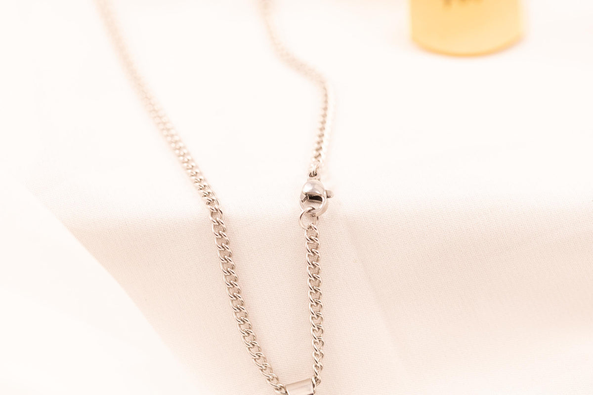 Engraved Handwriting Necklace for Men: Personalized Signature Jewelry - Torianic Jewelry