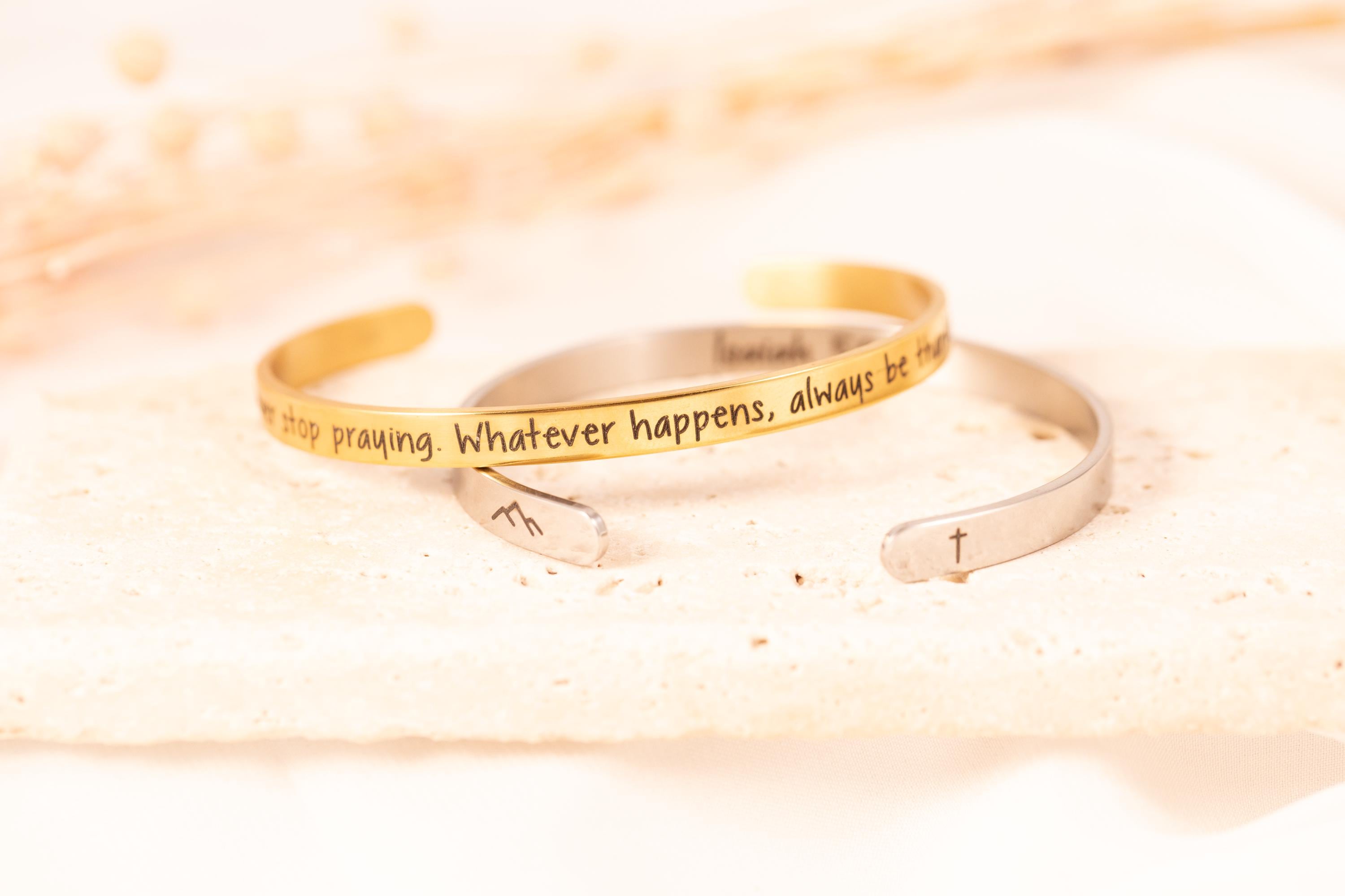 Custom Engraved Handwriting Cuff Bracelet – Memorial Jewelry Gift - Torianic Jewelry