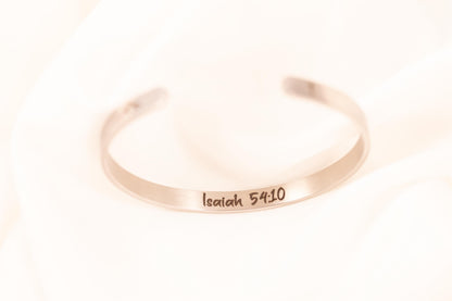 Custom Engraved Handwriting Cuff Bracelet – Memorial Jewelry Gift - Torianic Jewelry