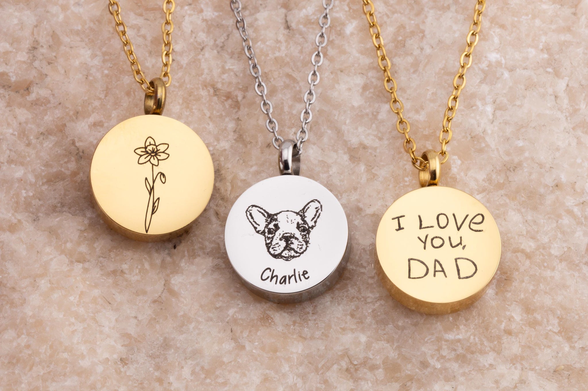 Custom urn for ashes keepsake, Ash Memorial Jewelry, Small Urn necklace for human ashes, grief necklace, dog Ashes for urn, Birth flower