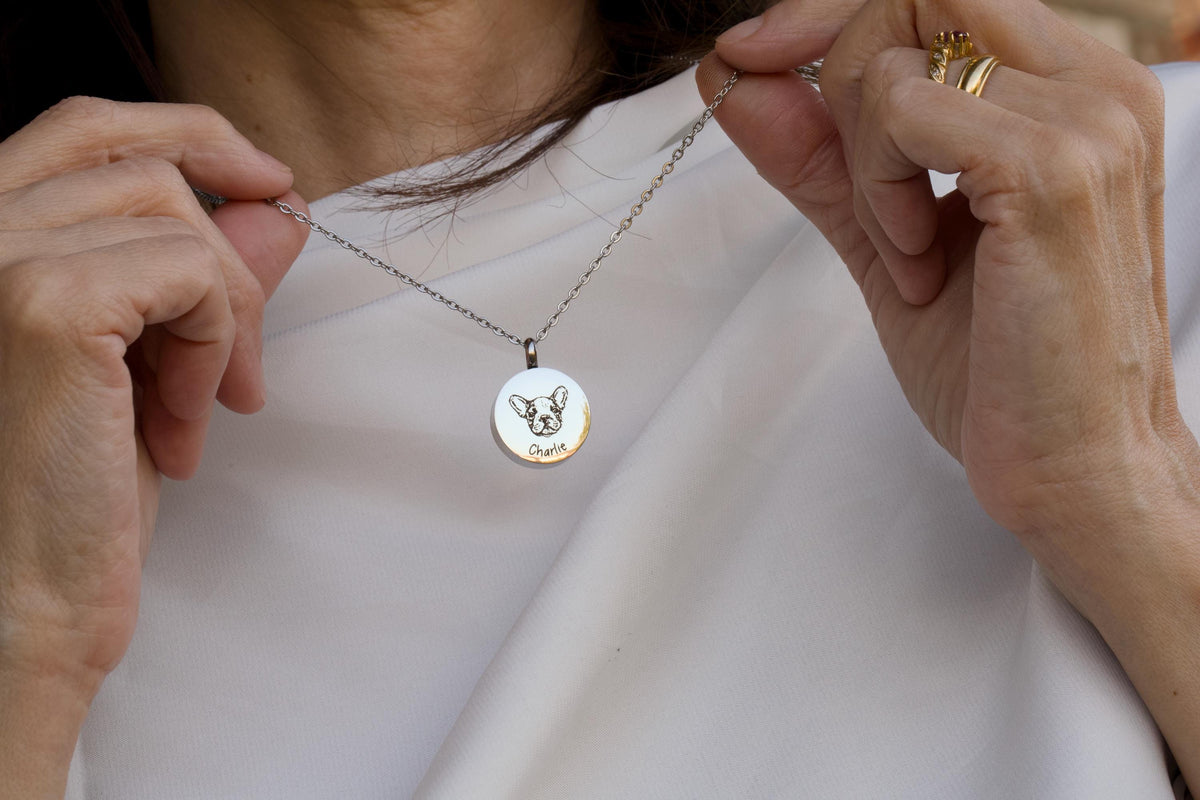 Custom urn for ashes keepsake, Ash Memorial Jewelry, Small Urn necklace for human ashes, grief necklace, dog - Torianic Jewelry