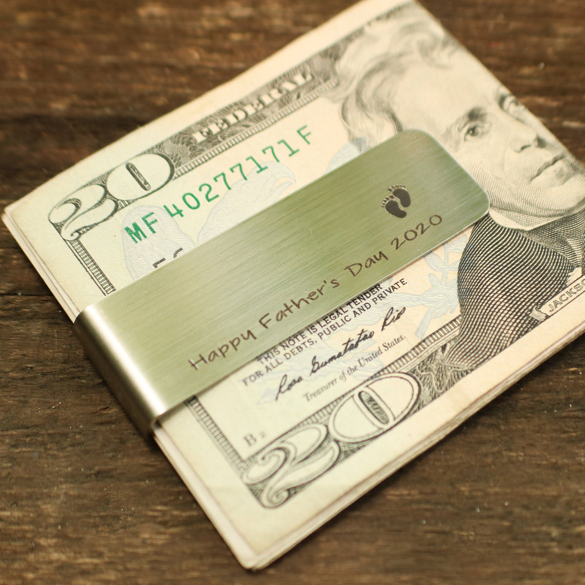 Money Clip for dad, Husband Gift , fathers day gift from daughter, Gif for him, Boyfriend gift, Dad Quote Grandpa Present Christmas Gift - Torianic Jewelry